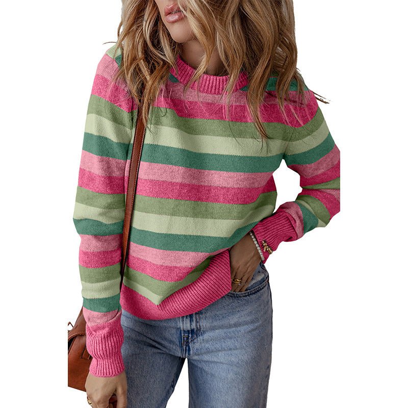 Pull Marinière en Maille Fine