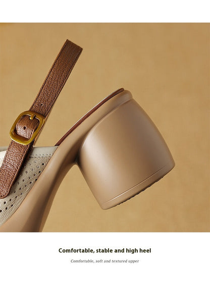 Sandales à bride cheville – confort et silhouette raffinée