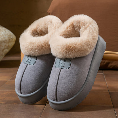 Pantoufles douillettes – intérieur moelleux et design hivernal