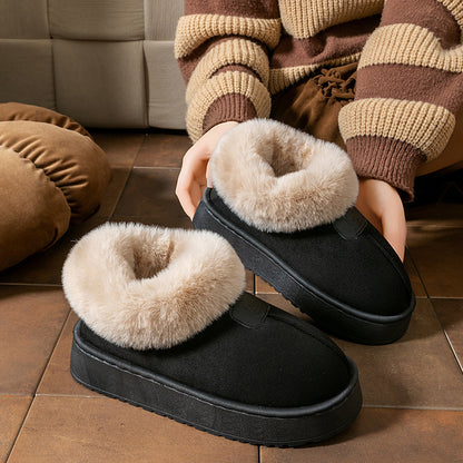 Pantoufles douillettes – intérieur moelleux et design hivernal
