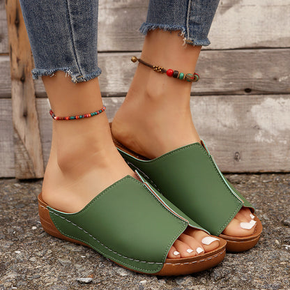 Sandales ouvertes femme – style décontracté chic