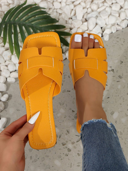 Sandales légères en PU – confort et style pour la plage