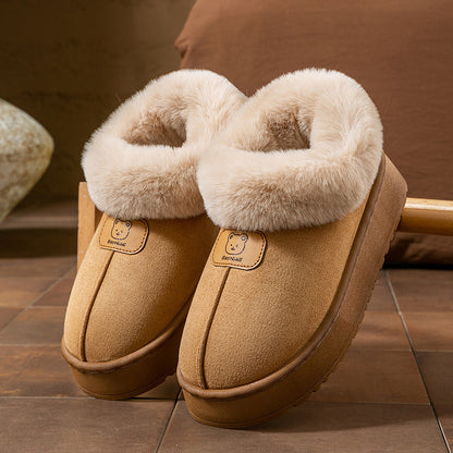 Pantoufles douillettes – intérieur moelleux et design hivernal