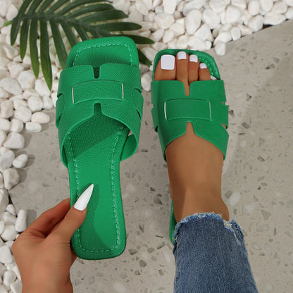 Sandales légères en PU – confort et style pour la plage