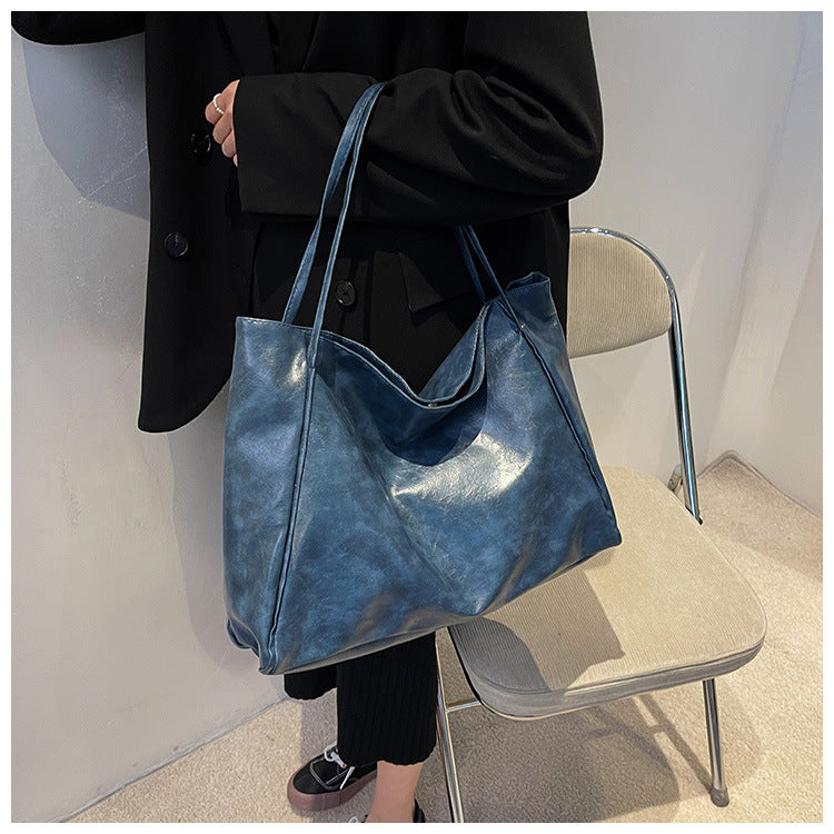 Sac cabas rétro – élégance souple et allure européenne