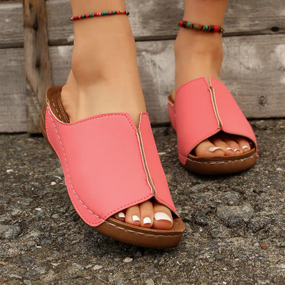 Sandales ouvertes femme – style décontracté chic