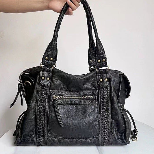 Sac à main tressé – élégance vintage et souplesse moderne