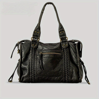 Sac à main tressé – élégance vintage et souplesse moderne
