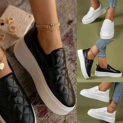 Baskets slip-on à plateforme