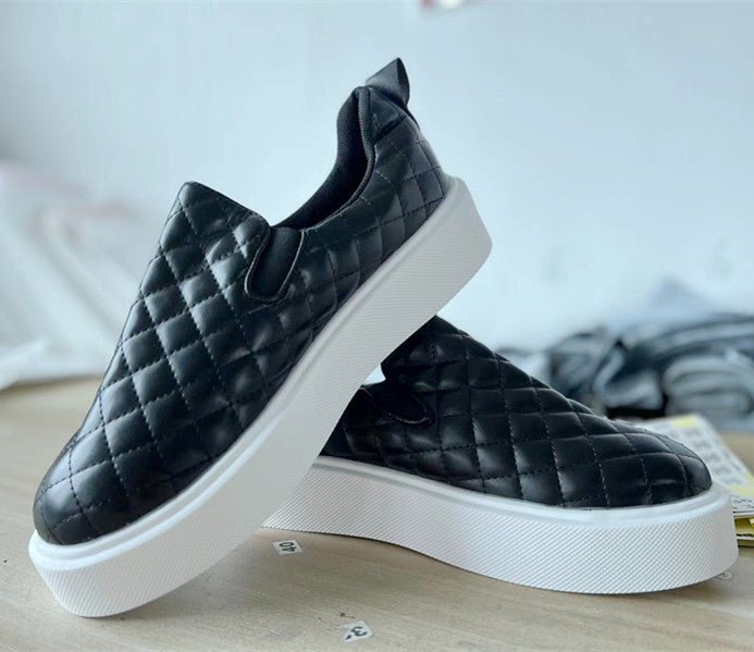 Baskets slip-on à plateforme