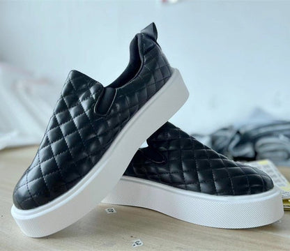 Baskets slip-on à plateforme