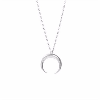 Collier pendentif demi-lune femme”