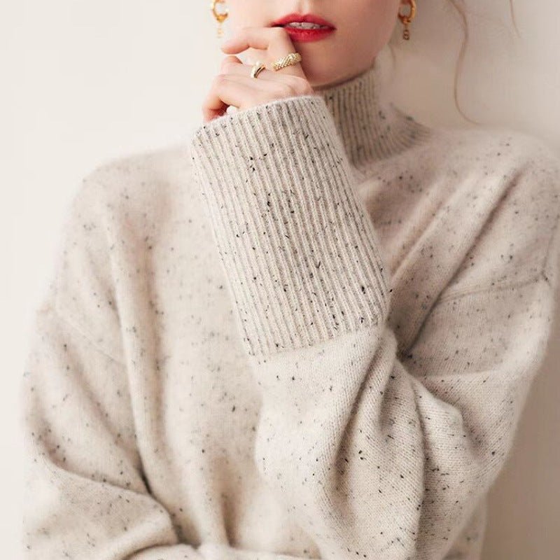 Pull Douceur à Col Montant