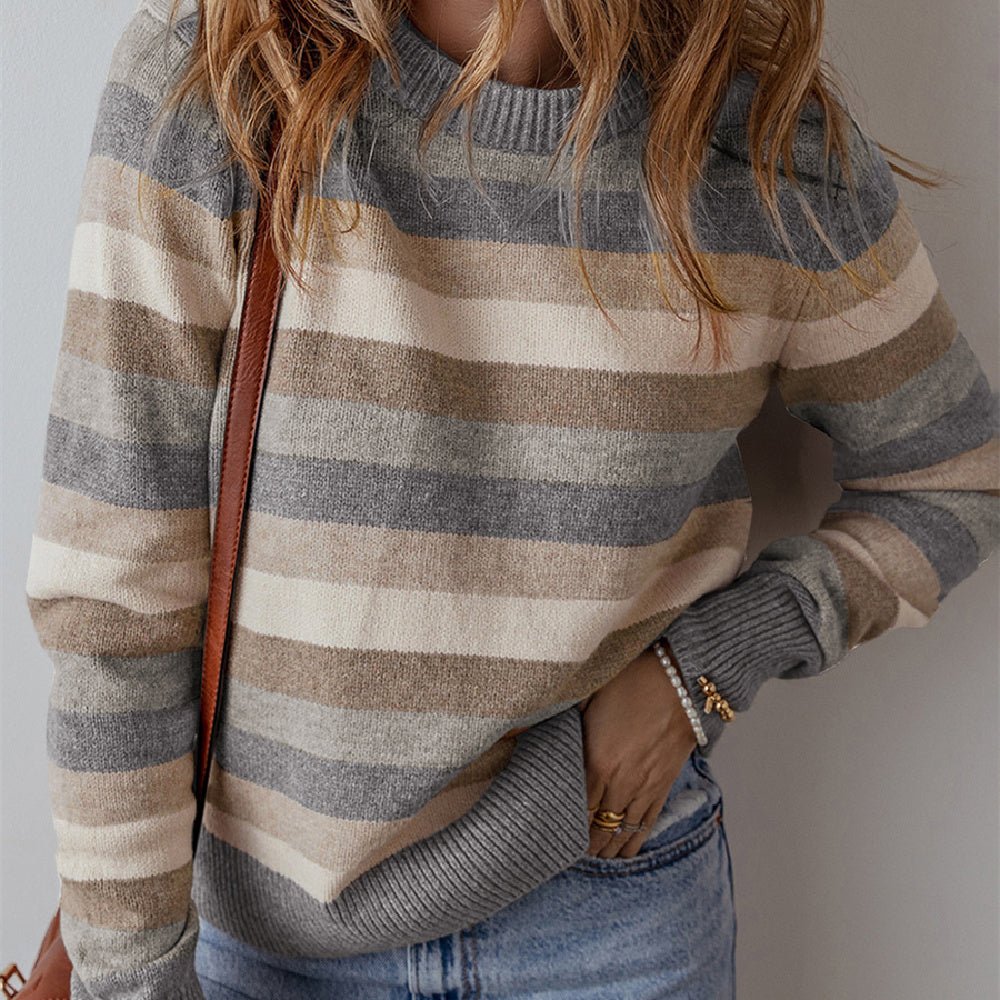 Pull Marinière en Maille Fine